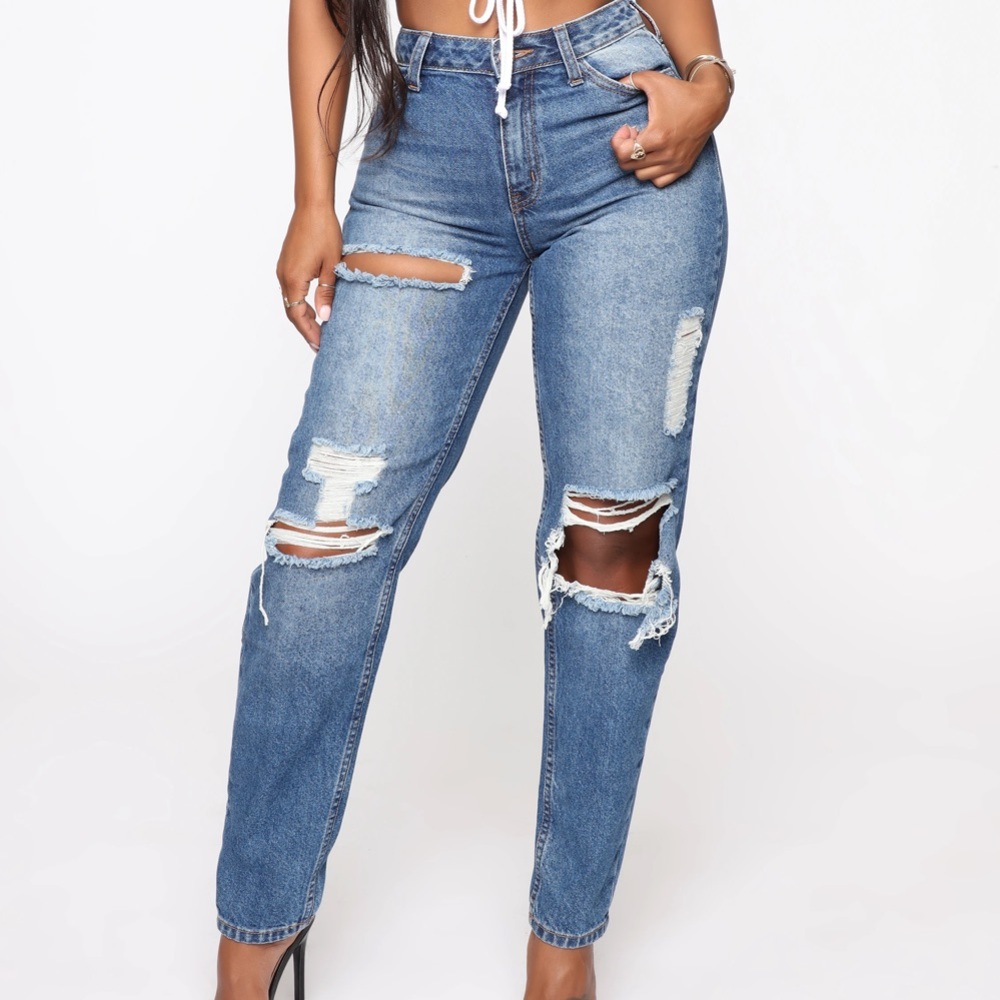 Kia Boyfriend Jeans